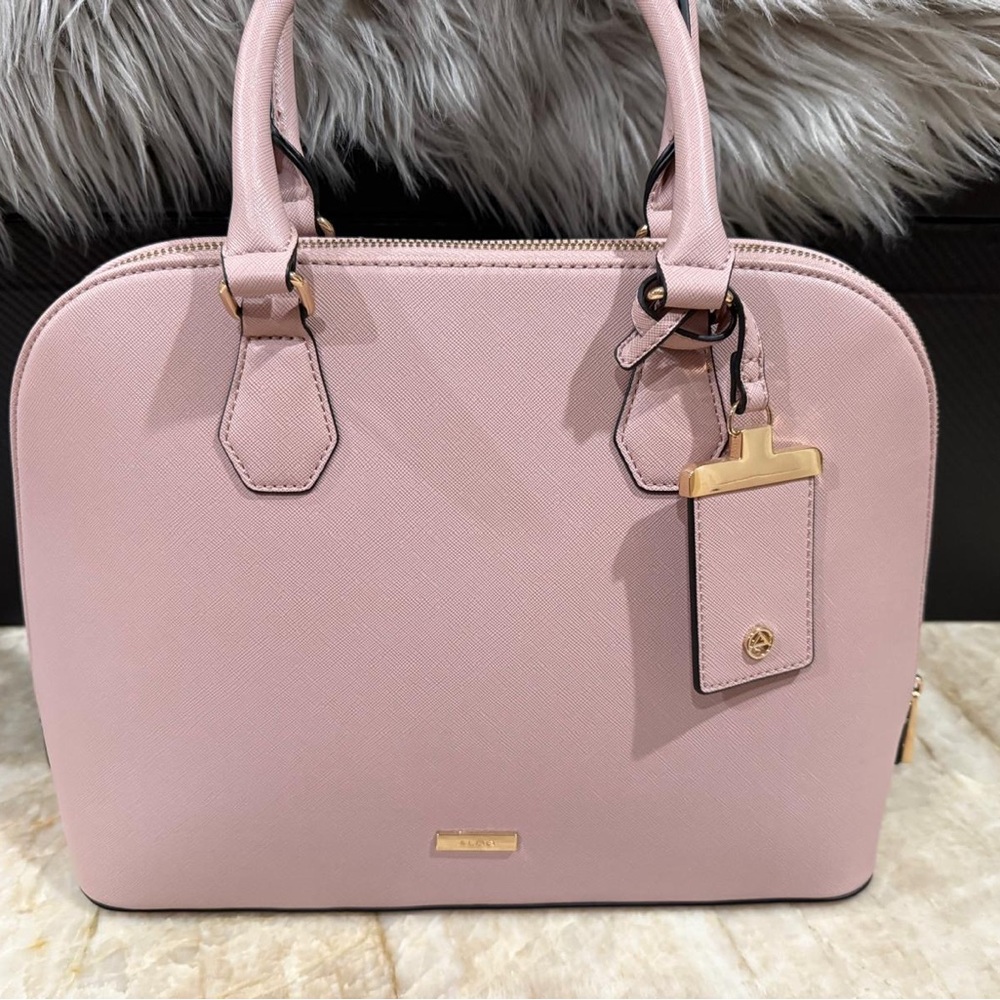 🌸 ALDO Blush Pink Structured Satchel Handbag 🌸